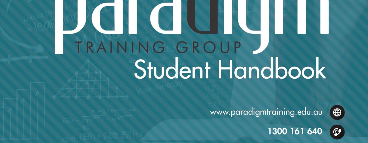 Paradigm Training Group - Student Handbook Cover